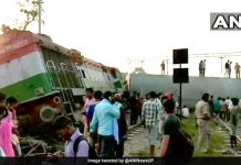 New Farakka Express derailed near Harchandpur railway station in UP's Raebareli.