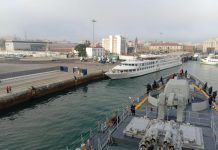 INS Tarkash at Cadiz, Spain