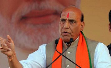 Rajnath holds bilateral talks with Japanese Defence Minister Taro Kono
