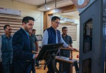 Union Minister Rijiju visits Rungta Mines supported ABTP
