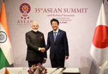 PM Modi meets Japanese PM Shinzō Abe in Bangkok