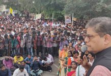 BJP National VP-Spokesperson Jay Panda holds a massive public rally in Chennai