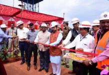 Union Mines Minister lays foundation stone of Crusher and Conveyor System at NALCO