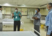 COVID Hospital: CS, 5T Secretary visit KIMS