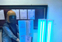 UV disinfection trolley can effectively clean up Hospital spaces in combating COVID-19