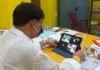 Minister Raja Swain holds Video Chart to take stock of PDS-Cash Relief Distributions