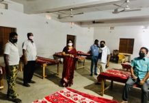 Kendrapara Zone-8 Zilla Parishad Member Jyotsnarani Jena visits Quarantine Centres