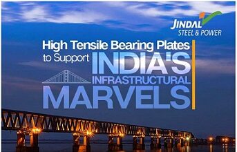 JSPL-Angul’s Copper bearing Thick Steel Plates Shines on River Brahmaputra in India’s North-East