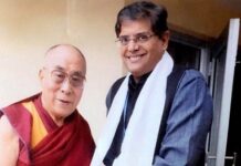 BJP National VP-Spokesperson Baijayant Panda wishes His Holiness Dalai Lama on his B’Day