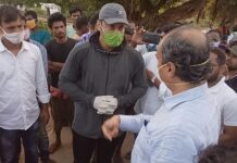 MP Anubhav Mohanty visits Kendrapara flood hit areas, Rajkanika-Aul-Pattamundai badly hit