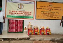 IRCA- LUCKY –AIRA thanks JSPL Foundation for Food Material Support to Inmates