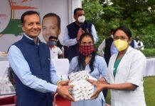 JSPL Chairman Naveen Jindal felicitates COVID-19 Warriors on World Humanitarian Day