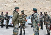 Indian Army Chief General MM Naravane visist Ladakh