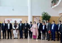 Union PNG-Steel Minister Dharmendra Pradhan visits AMNS Plant in Gujarat’s Hazira