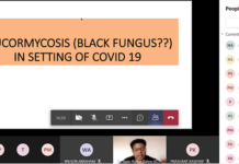 NTPC CMHQ organises Talk on “Mucormycosis – black fungus -What we should know”