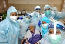 97 Year Old Woman Beats COVID-19 at IMS-SUM COVID Hospital