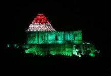 ASI illuminates Konarak Among 100 Monuments in Tri-color to celebrate the landmark achievement of 100 crore COVID-19 Vaccinations
