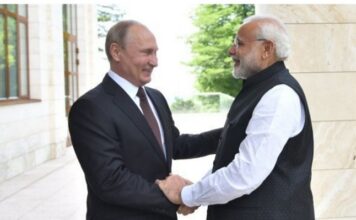 PM speaks on phone with Vladimir Putin