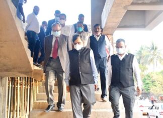 HC Chief Justice visits Judicial Complex Construction Site