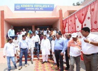 Union Minister Dharmendra Pradhan visits proposed buildings for Kendiriya Vidyalayas