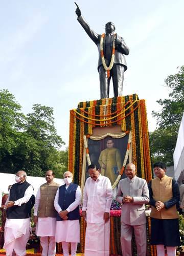 Nation Pays Homage To Baba Saheb Dr. B. R. Ambedkar On His 132th Birth ...