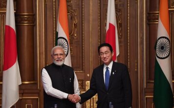 PM Modi meets Japanese Counterpart Fumio Kishida