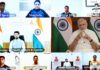 PM interacts with Indian Contingent bound for Commonwealth Games 2022