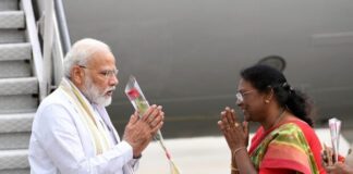 PM extends Birthday greetings to President Droupadi Murmu