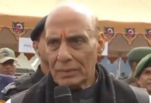 Rajnath Singh celebrates Vijaya Dasami with Jawans in Uttarakhand