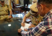 Dr Sudhanshu Sarangi assumed office as DG Fire Service-Home Guards