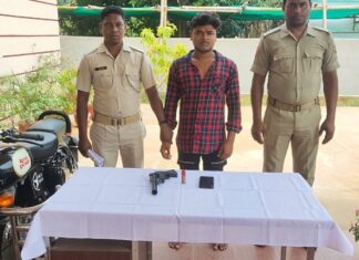 Jatni PS Case No.229, accused arrested under Arms Act