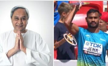 World Athletics Championship in Budapest: CM announces Rs 25 Lakh Cash Award for Odisha’s Javelin Star, Kishore Jena