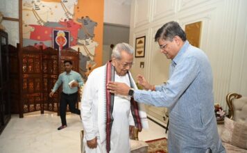 35 Lakhs Odia Votes to play key role in Chhattisgarh Assembly Polls: Baijayant Panda meets Chhattisgarh Governor