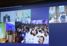 Naveen Patnaik-Pralhad Joshi-Dharmendra Pradhan Jointly Inaugurates Pabitra Mohan Pradhan Medical College and Hospital in Talcher in Odisha