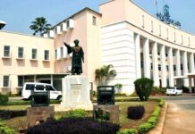 Odisha Assembly Budget Session adjourned multiple times, First adjourned till 11:30 AM due to the initial chaos, When it resumed at 11:30 AM, similar uproarious scenes persisted, leading to a further adjournment till 4 PM