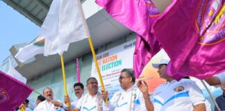 ଦିଲ୍ଲୀ ବିଶ୍ୱବିଦ୍ୟାଳୟରେ ‘ରନ୍ ଫର୍ ଓ୍ୱାନ୍ ନେସନ, ଓ୍ୱାନ୍ ଇଲେକ୍ସନ’ର ଶୁଭାରମ୍ଭ, ‘ଗୋଟିଏ ଦେଶ – ଗୋଟିଏ ନିର୍ବାଚନ’ ଜାତୀୟ ଆନ୍ଦୋଳନରେ ପରିଣତ ହୋଇଛି : ଧର୍ମେନ୍ଦ୍ର ପ୍ରଧାନ