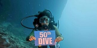 Tisya completes 50th Scuba Dive by diving 100 feet: Becomes youngest known Odia to reach this milestone
