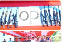 15 Maoists Surrender Before Sanjeeb Panda, ADG (Anti-Naxal Operations), Odisha at Rayagada, now Nuapada, Nawarangpur. Malkangiri, Koraput, Boud districts become completely naxal free
