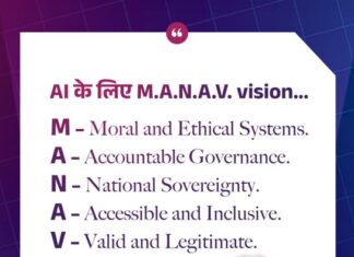 PM outlines the M.A.N.A.V. vision for AI – Moral and Ethical Systems, Accountable Governance, National Sovereignty, Accessible and Inclusive, Valid and Legitimate