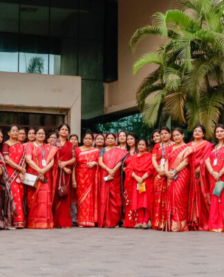 Women employees of Siksha ‘O’ Anusandhan Deemed to be University (SOA) celebrated the International Women’ Day