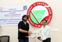Siksha ‘O’ Anusandhan Deemed to be University signed a Memorandum of Understanding (MoU) with Serendipity Space Private Ltd,