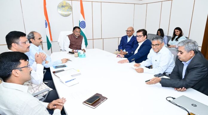 On Wednesday, at Lok Seva Bhavan, Vedanta Group Chairman Anil Agarwal called on Odisha Chief Minister Mohan Charan Majhi.