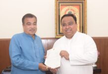 BJD MP Dr. Sasmit Patra Meets Union Minister Nitin Gadkari, Highlights Fatal Accidents and Loss of Lives on the Khandagiri–Palasuni Stretch of NH-16, Seeks Urgent Road Safety Measures in Bhubaneswar