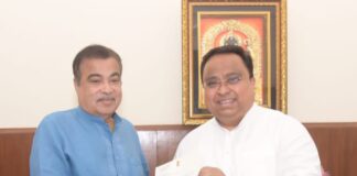 BJD MP Dr. Sasmit Patra Meets Union Minister Nitin Gadkari, Highlights Fatal Accidents and Loss of Lives on the Khandagiri–Palasuni Stretch of NH-16, Seeks Urgent Road Safety Measures in Bhubaneswar