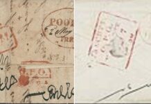 Two pre-stamp era postal covers posted from Odisha have fetched record prices in an recent auction held by the Siegel Auction Gallery of USA