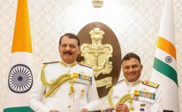 Admiral Krishna Swaminathan, PVSM, AVSM, VSM assumed charge as the 27th Chief of the Naval Staff of the Indian Navy