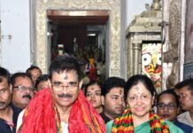 Governor visits Puri Shri Lord Jagannath Temple