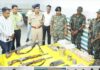 Huge quantity of Maoist weapons seized from Odisha-Chhattisgarh border
