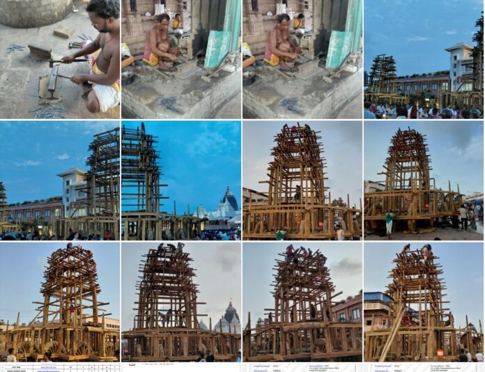 Rathakhala: Chariot making work Day 52