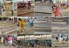 Rathakhala: Chariot making work Day 53-At Dolavedi, the Maharana are constructing a large number of horses, a changada stand, bamboo poles for throwing ropes, and bamboo ladders for climbing up and down the chariots to build the three chariots for the procession